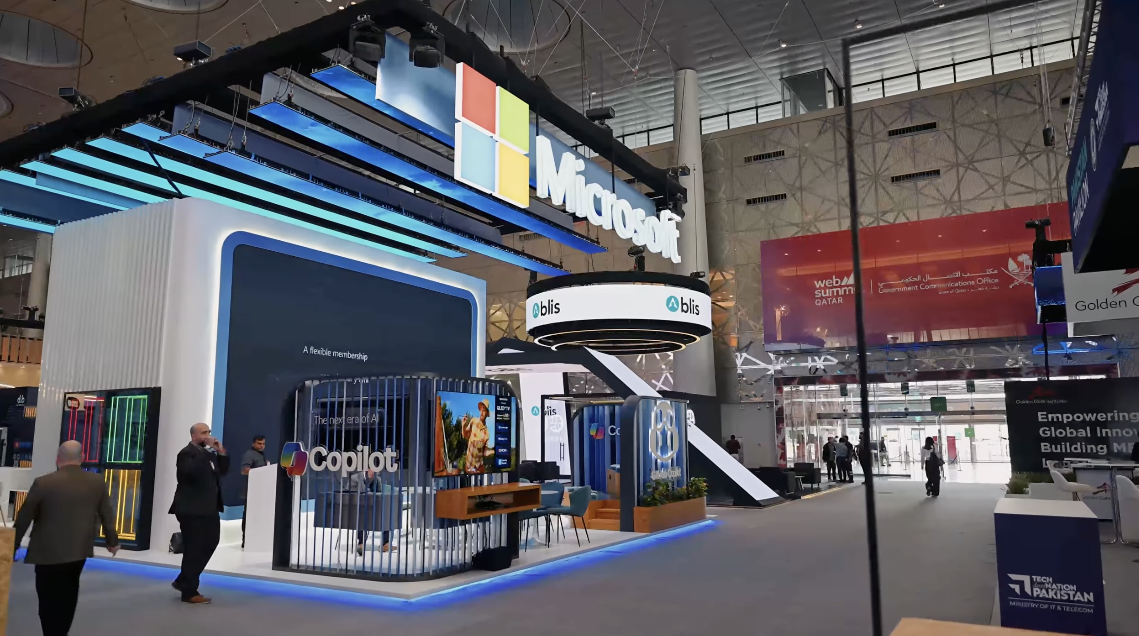 Web Summit | Microsoft Qatar — Event Coverage production still