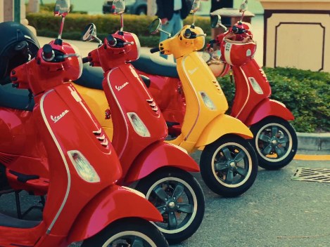 Alfardan Motorcycles | Vespa Anniversary Event — Automotive production still