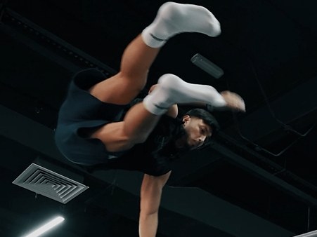 Athletes Universe | Soufyan — Performance Campaign Film — Gym and Fitness production still