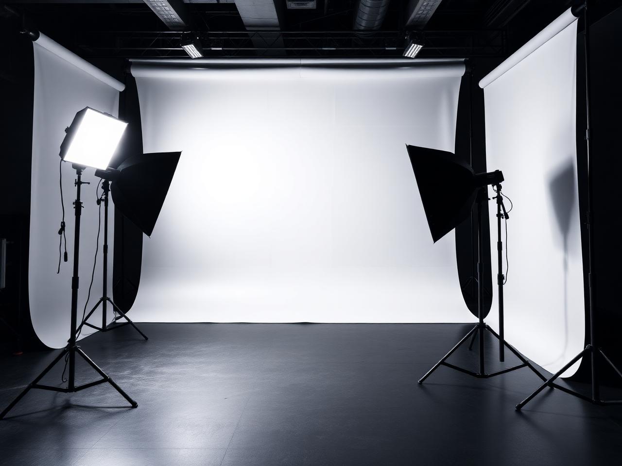 White Cyc Setup at Innovisuals Studio